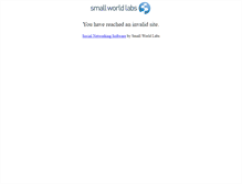 Tablet Screenshot of beliefnet.smallworldlabs.com